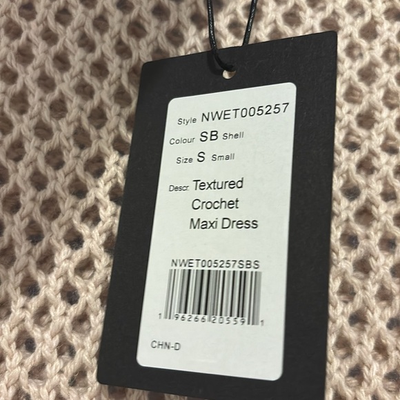 Naadam Textured Crochet Maxi Dress - Picture 2 of 6